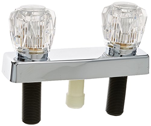 Image of Valterra Phoenix PF213344 Shower Valve (Shower Head Kit, 4', 2 Knob, Plastic /Brass, Chrome)