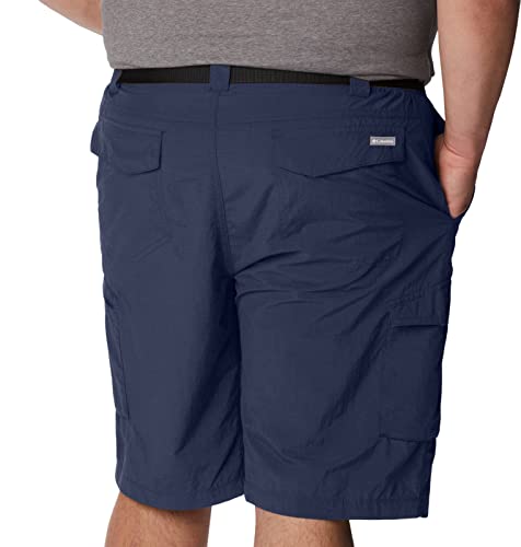 Image of Columbia Men's Regular Fit Shorts (AM4723 Cypress Heather Camo Print 40)