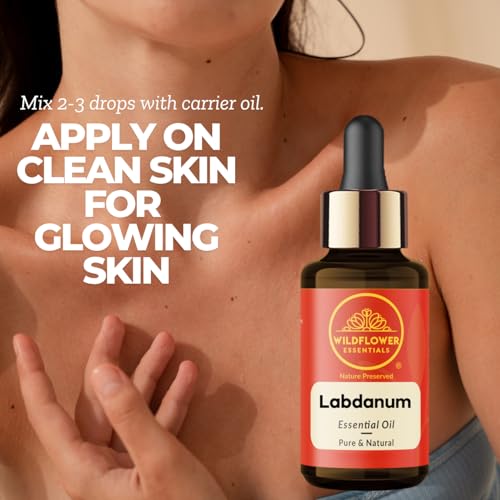 Image of Labdanum Essential Oil (Cistus ladaniferus) | Pure, Face, Skin, Hair, Diffuser, Aroma, Soap Making 30ml