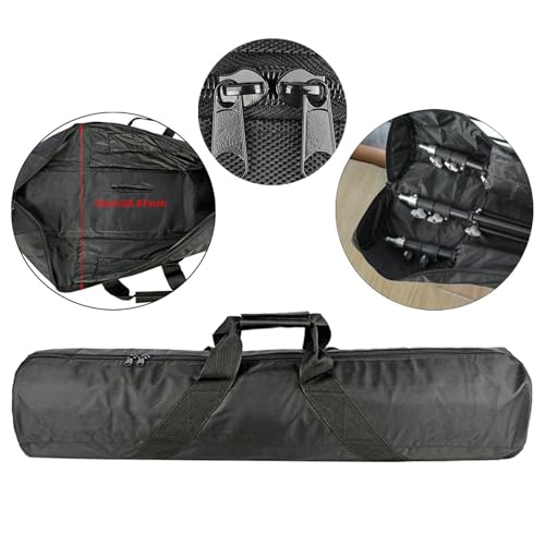 Funda para trípode de 100cm acolchada y bolso de mano resistente al agua 6