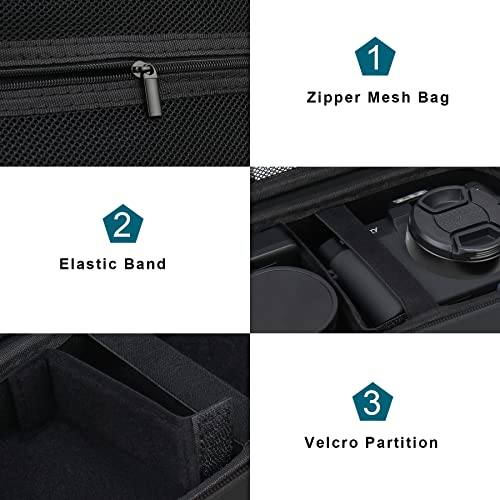 Funda rígida para cámara digital 4K Canboc negra miniatura 5