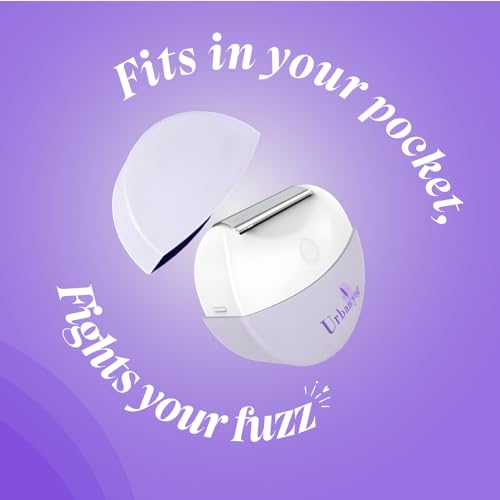 Image of Urban Yog Epilator for Women Full Body | Fuzz Off Mini Electric Trimmer for Woman | Painless Hair Removal | Wet & Dry Use | Pocket-Sized Underarms, Arms, Legs Trimmer | Portable, Rechargeable, Waterproof | 40 Min Runtime