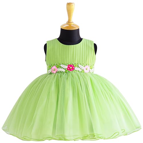 Image of Stanwells Kids Baby Net Dress for Baby Girl Birthday Summer Dress