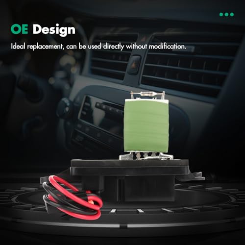 Image of SCITOO Blower Motor Resistor Switch Air Conditioning Heater Fan HVAC Regulator fit for 2004-2007 for Buick Rainier /2002-2009 for Chevrolet Trailblazer /2002-2006 for Chevrolet Trailblazer EXT