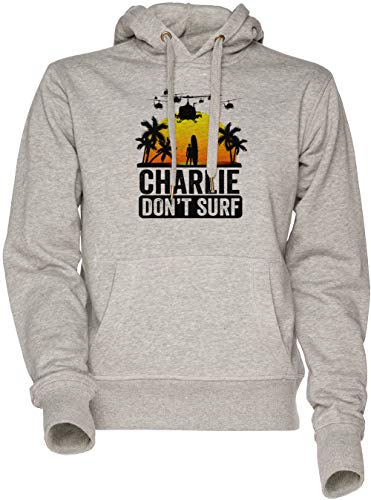 Charlie Dont Surf sweat à capuche gris pour exprimer votre passion