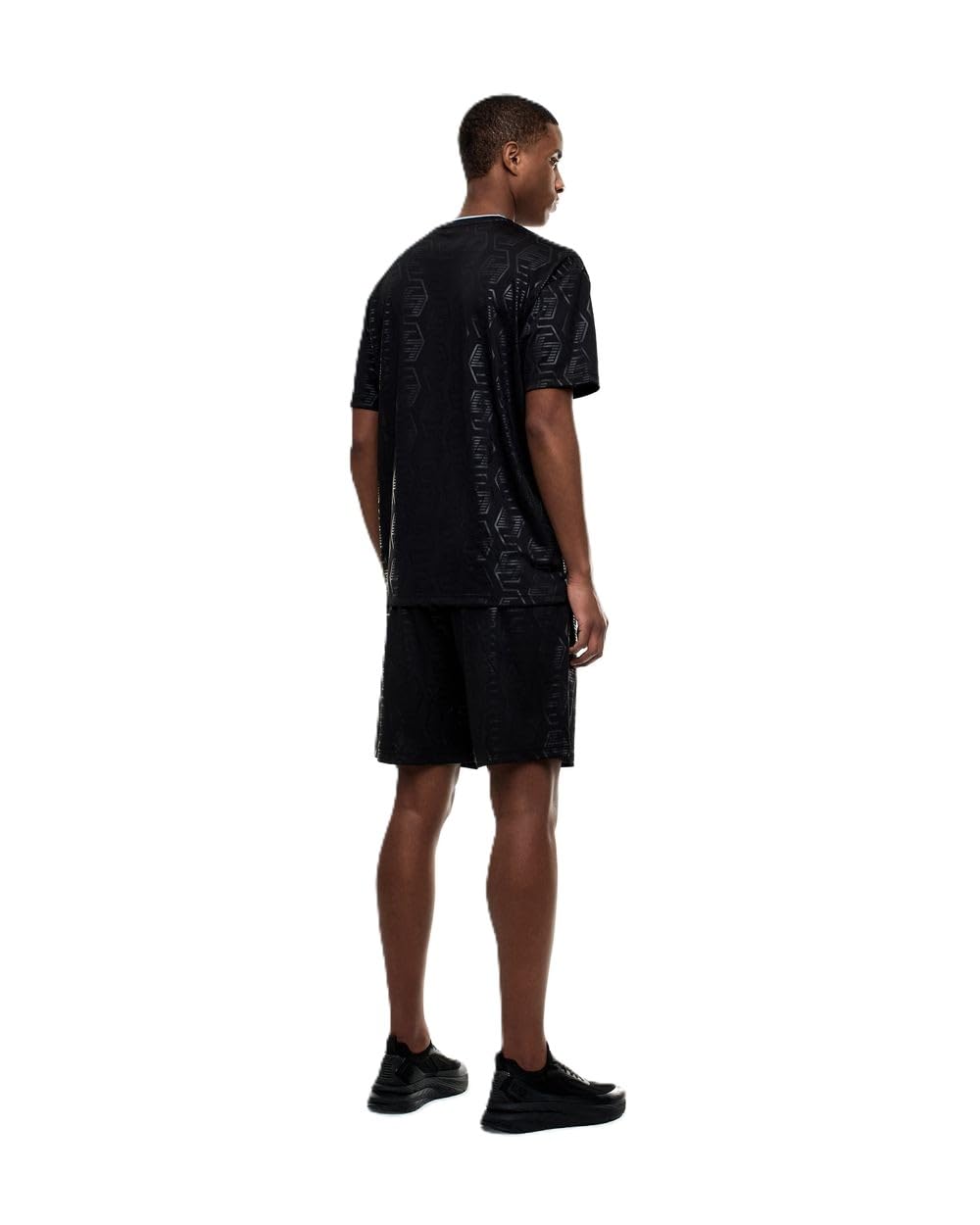EA7 Emporio Armani 7M001304AF13537 - Conjunto de camiseta y pantalón corto para hombre