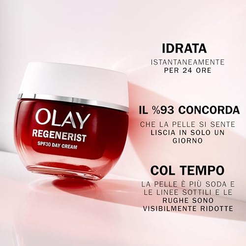 Olay Regenerist Crema Facial De DíA Con Spf 30, FóRmula Con Vitamina B3 Y Niacinamida, HidratacióN 24H, 50 Mililitro - 3
