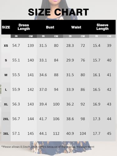 Image of PinkPatty Women's Plus Size Maxi Dresses Casual Flowy 3 /4 Sleeves Dress Printed Vacation Dress for Daily Wear with Belt