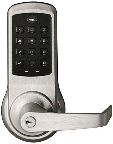 Yale AU-NTB610-NR x 626 nexTouch Keypad Lock, Pushbutton Keypad, No Radio, Aluminum
