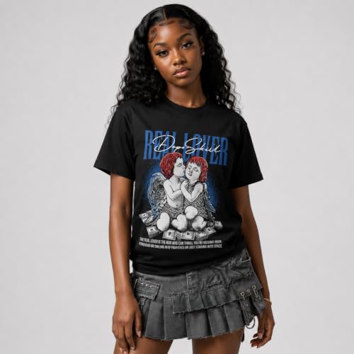 Image of DopeSkill Graphic Tee Streetwear Hip Hop Hypebeast Street Style Unisex T-Shirt Sneaker Colour Matching Shirts Real Lover