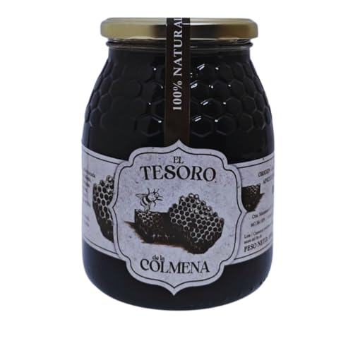 Miel de Bosque, Cosecha Agosto 2025, 100% natural y CRUDA (extraida y embasada en frio). Origen 100% Zamora, España, Miel artesanal y pura de abeja (1000g, Bosque)