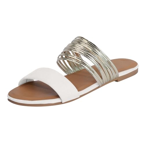 Sandales orthopédiques dorées contre le mal de pieds pour un été chic et confortable