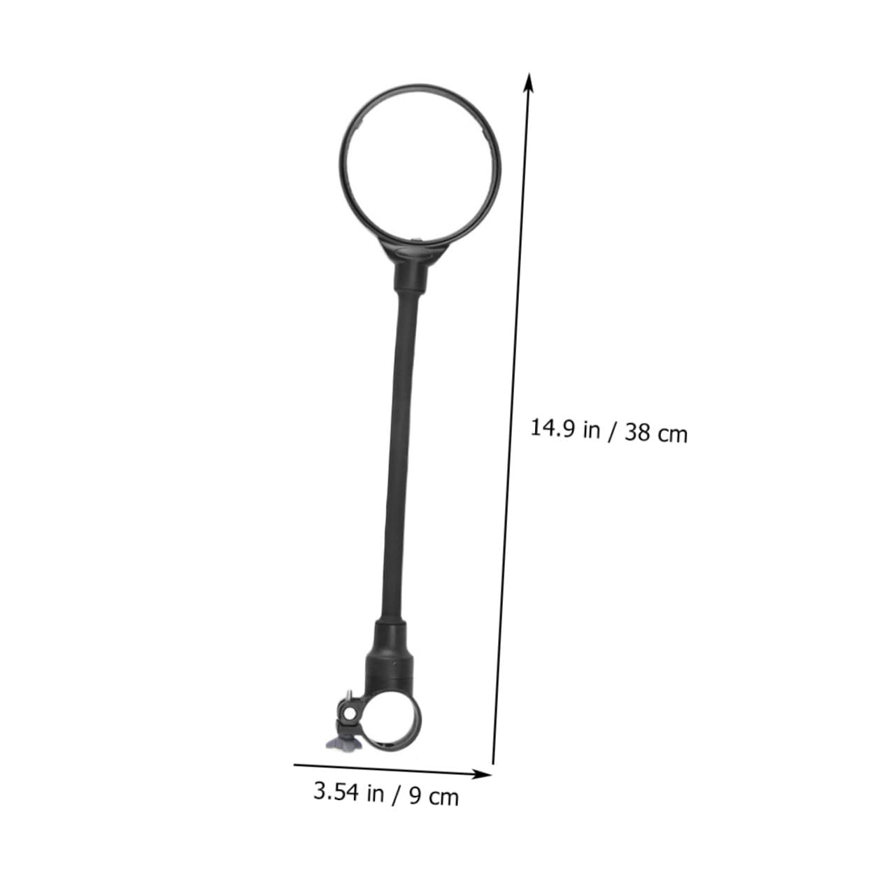 VICASKY 2 specchietti da bicicletta regolabili per manubrio, robusti specchietti retrovisori per mountain bike, bici da corsa, facile installazione per una visione chiara