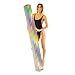 Poolcandy Holographic 72" Super Noodle - Worlds First Inflatable Holographic Pool Float- Supersized 6 Feet Tall Outdoor Toy - Great for The Pool Beach or Lake - Rainbow Color Effect in The Sun