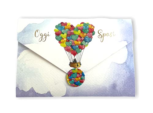 LINA OFFICINE GRAFICHE CREATIVE 96-256 Biglietto Auguri Regalo...