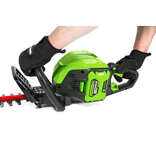 Greenworks 2201007 Greenwork Pro Ht60B00 60-Volt Max 24-In Dual Cordless Electric Hedge Trimmer thumb #4