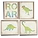 Dinosaur Bedroom Wall Art Prints (Set of 4) - Unframed - 8x10s
