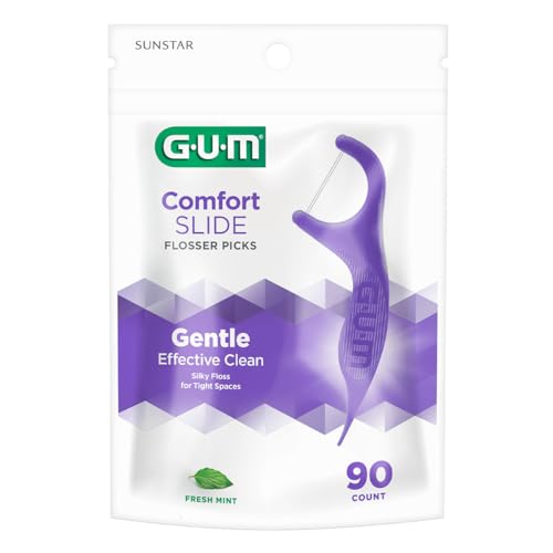 Gum 887DA Comfort Slide Floss Picks - Perfect For Tight Teeth - Extra Strong Shred-Resistant Dental Floss thumb #1