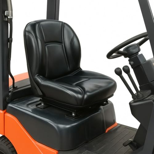 GXARTS Universal Riding Lawn Mower Tractor Forklift Digger Seat Black Replacement Fits for Kubota B7300 B7400 B7500 Bx1800 Bx1500 Bx220 by GXARTS - Used condition - Image 2