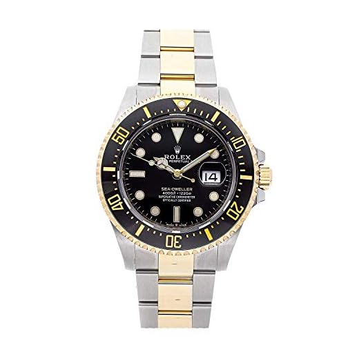 Rolex Sea-Dweller Solid 18k Yellow Gold and Oystersteel Men's Watch 126603