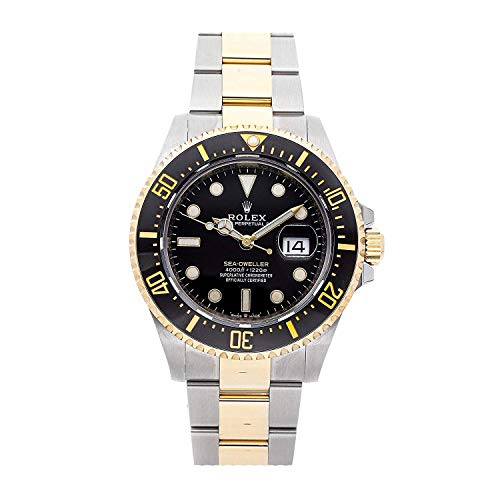 Rolex Sea-Dweller Solid 18k Yellow Gold and Oystersteel Men's Watch 126603