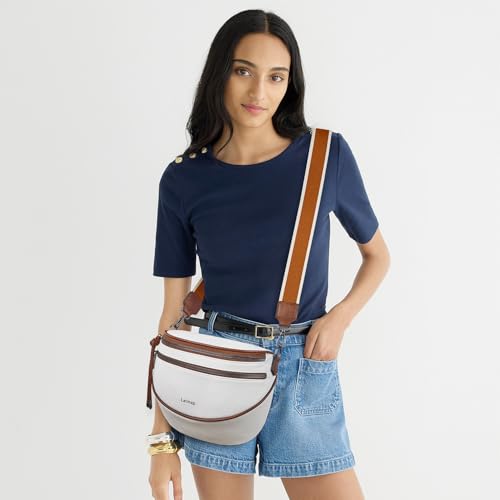 Image of Crossbody Sling Bags For Women Bum Purses Handbags Go Free Cross Body Fanny Packs For Woman Mon Shoulder Bag Beige