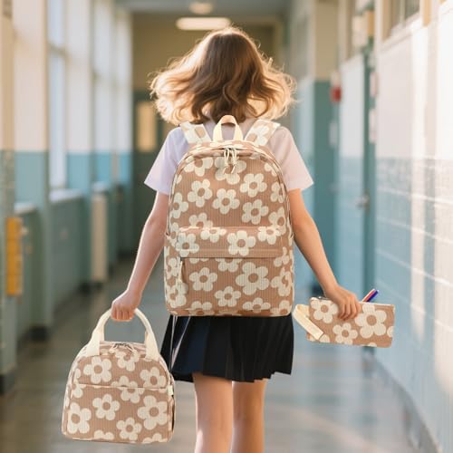 Bluboon School Backpack Teens Girls Boys Kids School Book Bags with Lunch Box Pencil Bag by Bluboon - Used condition - Image 3