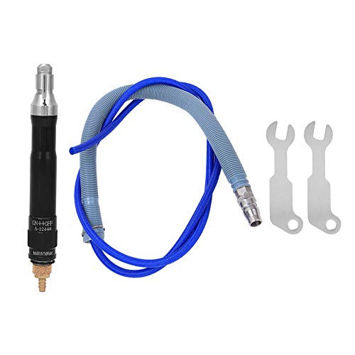 Pluma de molienda neumática, microamoladora de aire de alta velocidad, herramienta de pulido súper rápida de 65000 rpm con portabrocas de 3 mm, pluma de grabado con mango recto