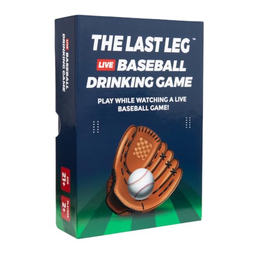 Beer Pressure The Last Leg - Live Baseball Drinking Game. Perfect for Game Days Tailgates Parties and Pre Games.