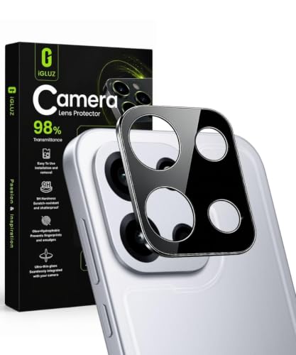 Image of iGluz Compatible with Oneplus Nord 6 Camera Lens Protector (1 Pack) | Premium 9H Tempered Glass Camera Guard | Ultra Clear HD | Scratch Resistant | Case Friendly Fit | Bubble Free Easy Installation