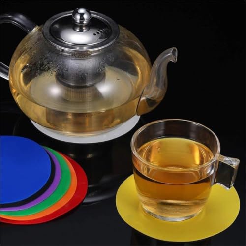 Dessous de verre silicone de qualité supérieure avec isolation thermique