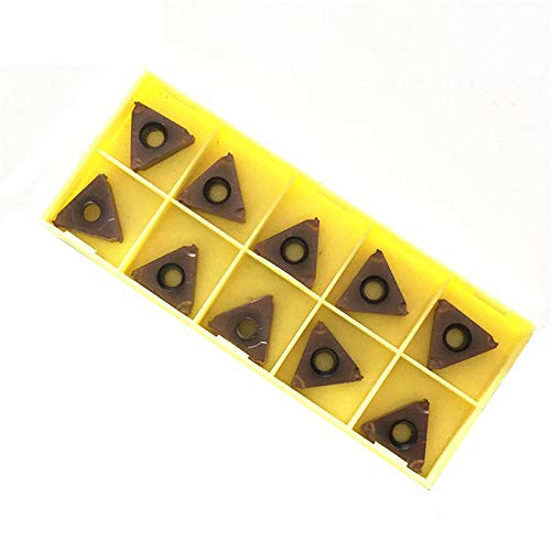 CNC tornio Utensile Filettatura Inserto in Carburo 16IR2.5 ISO LF6018 Per SNR Filettatura Titolare Acciaio Inox