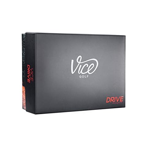 Vice Golf Drive Balls, White (One Dozen) Cover