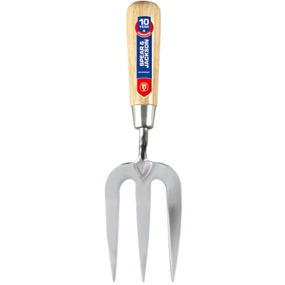 Spear & Jackson 3060WF Neverbend Stainless Weed Fork, Blue, 26 x 7.5 x 5 cm