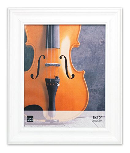 Kiera Grace Callard Wood Picture Frame, 8 x 10, White