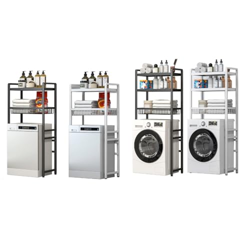 Rangement machine à laver pour optimiser un espace limité en buanderie étroite - 8