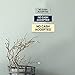 Basic No Cash Accepted Sign (Brushed Silver) - Small