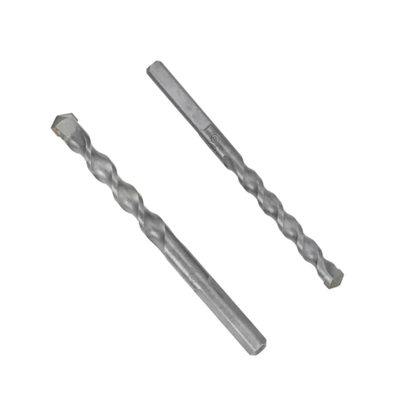 Hand Drill Bit Triangle Handle Tungsten Steel Drilling Concrete Impact Drill Bit 5Pcs(16mm)