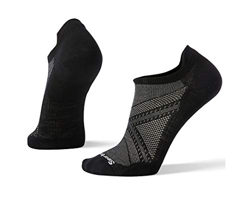 Smartwool PhD Outdoor Light Micro Socks - Men’s Run Wool Performance Sock BLACK