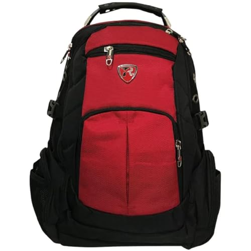 Maletas De Viaje, Electronics Mochila Travel Republic con Puerto USB colo Rojo