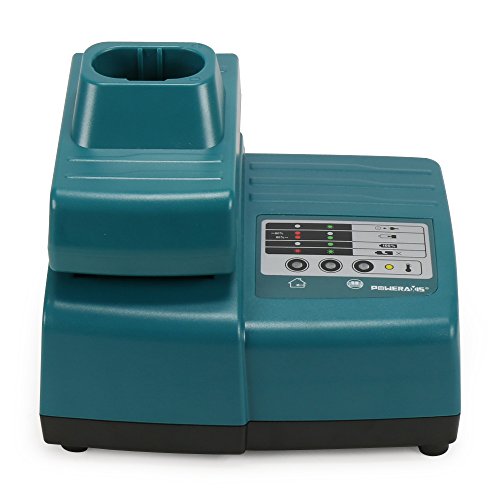 POWERAXIS Replacement Charger for Makita DC18RA DC18SC DC1803 DC1804 DC14SA, Fit for Makita 7.2V-18V Ni-CD/Ni-MH battery and Makita BL1430 BL1830 14.4V and 18V Li-ion Battery