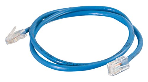 C2G 83020 0.5M Cat5E Ethernet Rj45 High Speed Network Cable, Lan Lead Blue Cat5E Pvc Utp Patch Cable #TOP6
