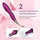 SVAKOM Hochfrequenz Vibration für Frauen, Dildo Vibrator Sex Spielzeug für Die Frau Paare, 10 Vibrationsmodus & 2 Vibratorköpfe, Sexspielzeug Vibratorensets für Frauen Klitoris Stimulator für Sie