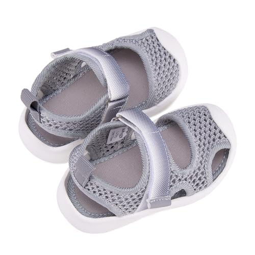 Image of BMCiTYBM Baby Boy Girl Closed Toe Summer Toddler Sandals Lightweight Shoes Infant Non-Slip First Walking Sneakers 6 9 12 18 24 Months 2-3 Years