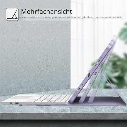 FINTIE Tastatur Hülle für iPad (A16) 11./10. Generation (11/10.9 Zoll) – Ansicht 4