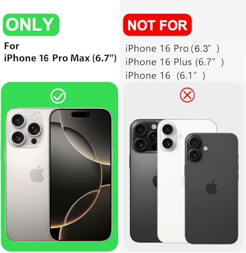 Image of LOVE 3000 Designed for iPhone 16 Pro Max Case, Premium Silicone with [Soft Anti-Scratch Microfiber Lining] Shockproof Protective Phone Case for Men Women Girls 6.9 inch, Green