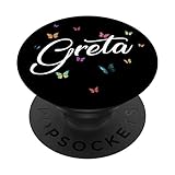 Photo Gallery greta - bellissimo nome di ragazza con farfalle colorate popsockets popgrip intercambiabile Photo Gallery greta - bellissimo nome di ragazza con farfalle colorate popsockets popgrip intercambiabile
