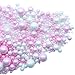 SE Si&Moos White and Pink Pearl Sprinkles for Cake Decorating Edible Cake Cookie Pearls Cupcake Decorations Pink and White Sprinkles for Cake, Cupcake, Cookies Party Holiday Christmas Supplies 3.5 OZ