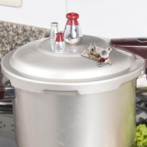 5 piezas Controlador de termostato para olla de presión eléctrica, regulador de temperatura universal para electrodomésticos de cocina, piezas de reemplazo compactas de aleación para ollas de alta presión miniatura 6