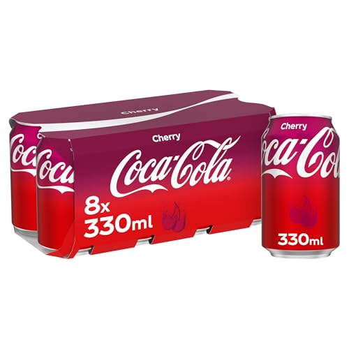 Coca-Cola Original Taste Cherry 8 x 330ml Cans